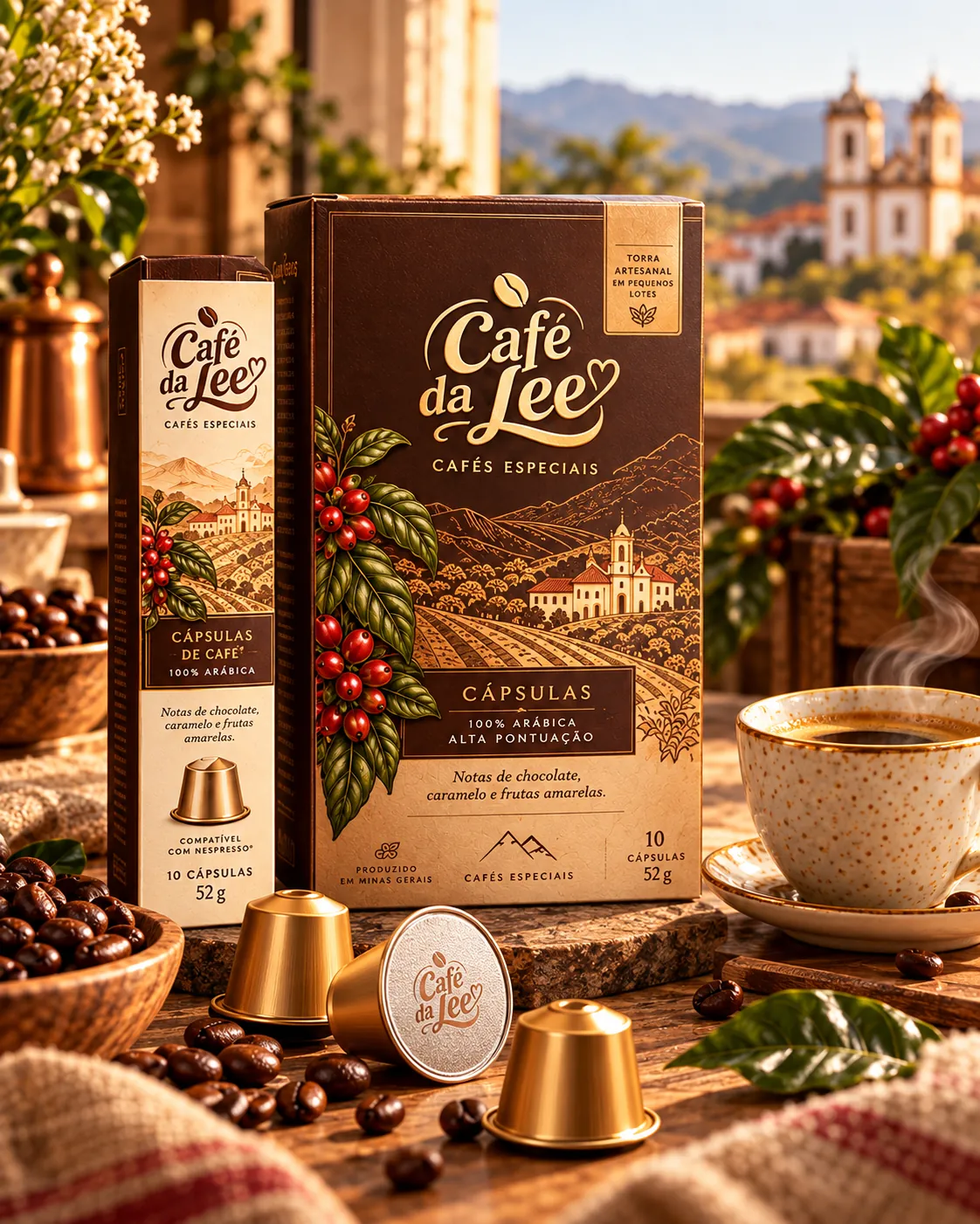 Cápsulas Café da Lee