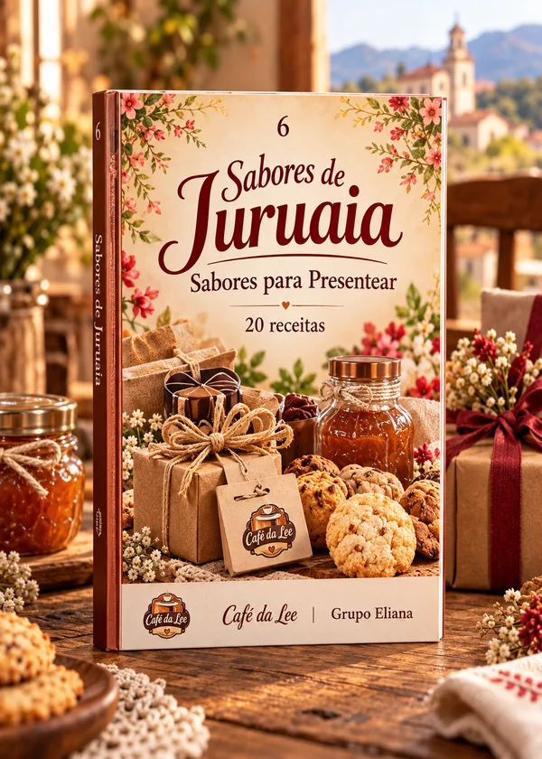 Capa do livro Sabores de Juruaia, volume 6: Sabores para Presentear