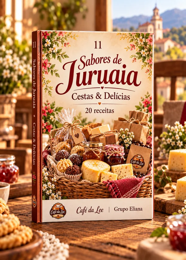 Capa do livro Sabores de Juruaia, volume 11: Cestas & Delícias