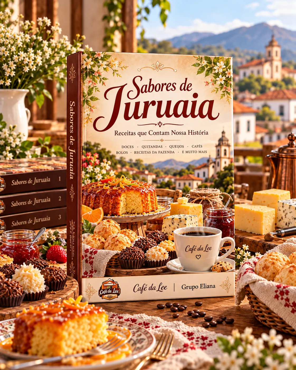 Livro Sabores de Juruaia: receitas que contam nossa história