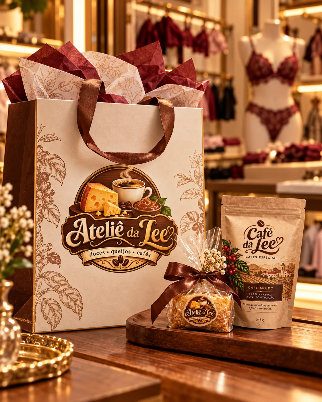 Presentes e produtos do Ateliê da Lee
